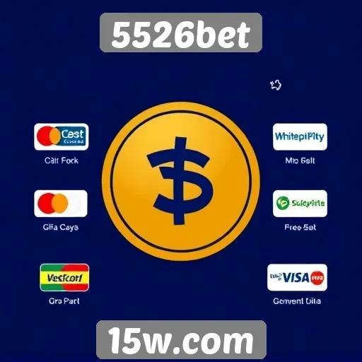 Métodos de pagamento disponíveis no 5526bet