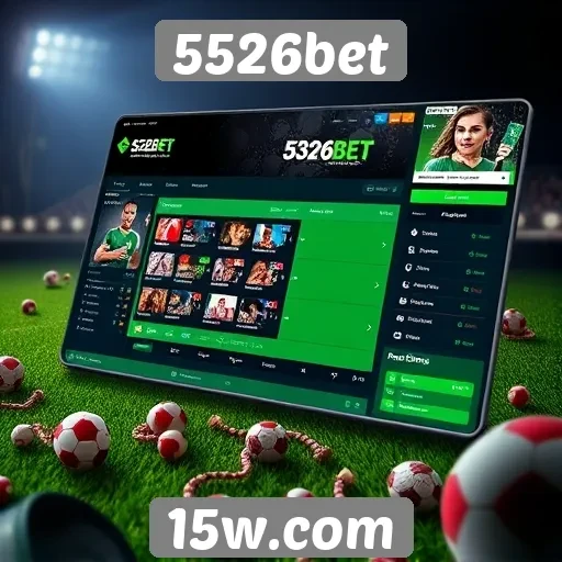 Experiência do usuário na navegação da 5526bet